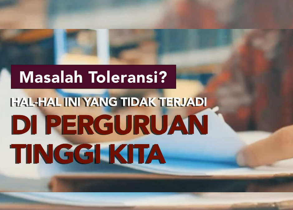 Yang Tidak Dilakukan Institusi Pendidikan