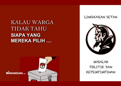 Lingkaran Setan! Tentang Hilangnya Kepercayaan Publik