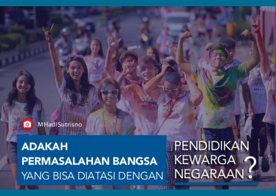 Masalah Bangsa? Warga Bisa Berkontribusi Sangat Banyak